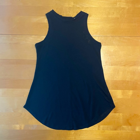 Athleta Tops - Athleta Black Racerback Tank Top Size XXS